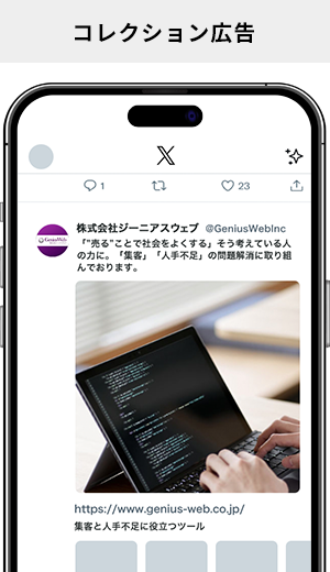 コレクション広告